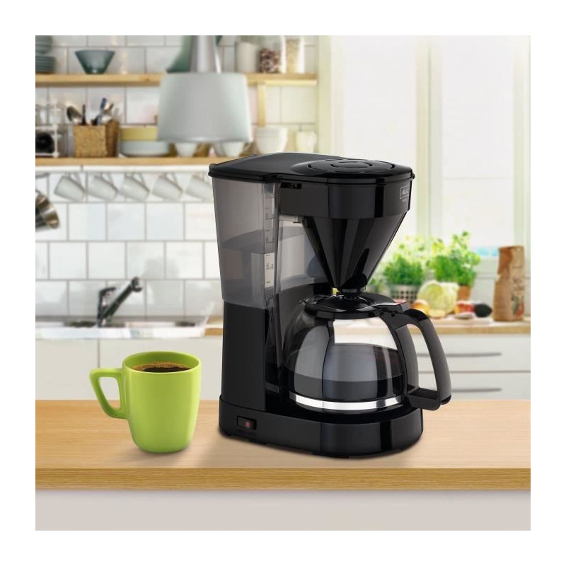 Melitta Easy II 1023-02 - Filter coffee maker - 1050 W - Black