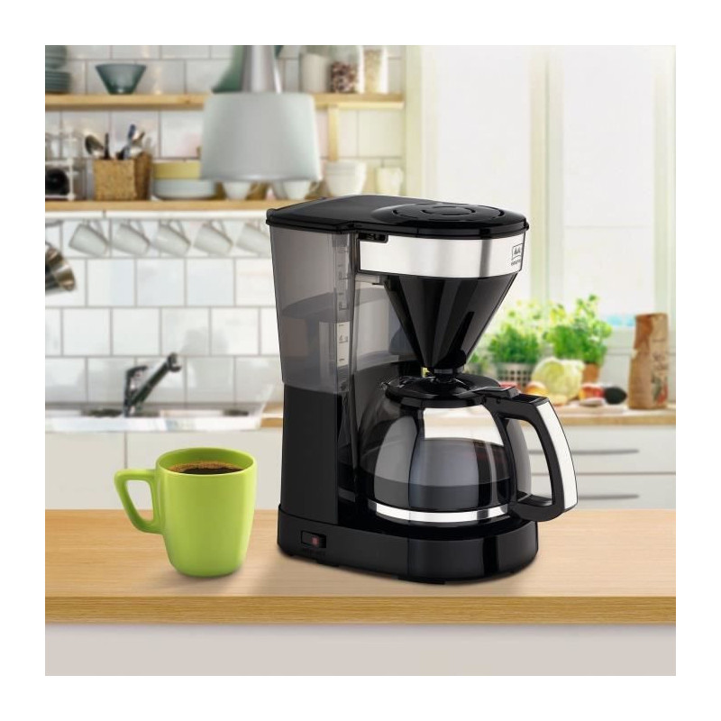 Melitta Easy Top II 1023-04 - Filter coffeeiere - 1050 W - Black