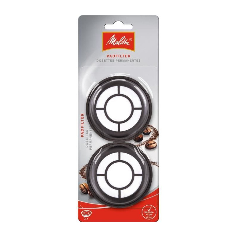 MELITTA Lot of 2 permanent filter Padfilter