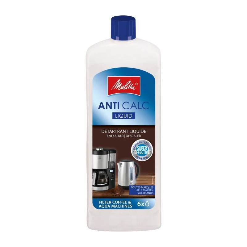 Filter coffee maker descaler - MELITTA - Liquid 250 ml
