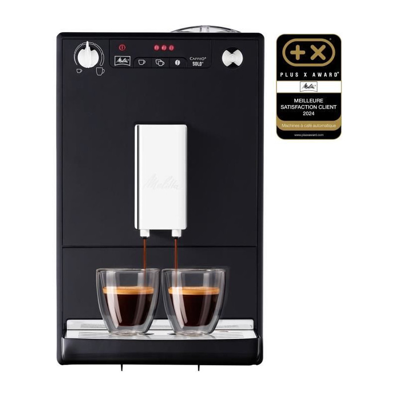Grain grinder coffee machine - melitta - solo - black