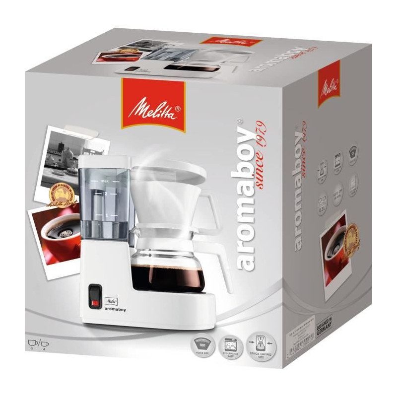 MELITTA Coffee maker Aromaboy 1015-01 White