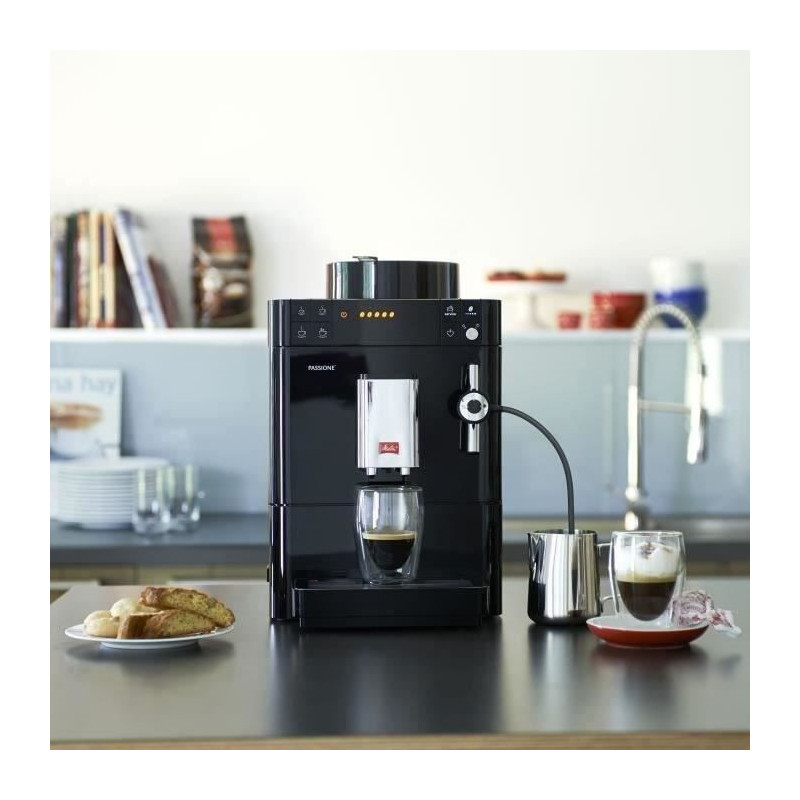 Melitta passione grain coffee machine - black