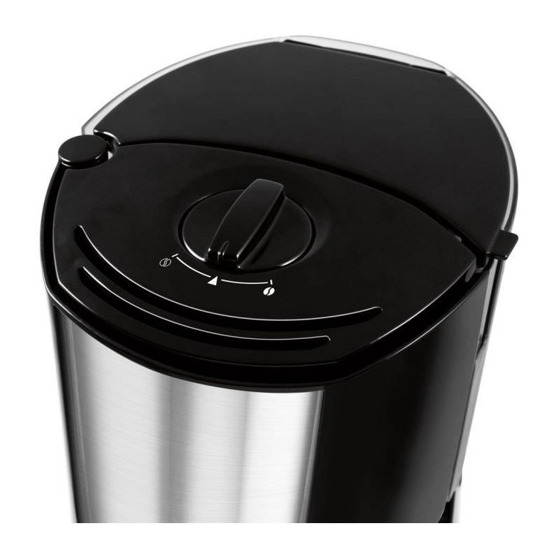 Coffee machine Melitta - Enjoy Top Glass Noir/Brushed steel 1017-04