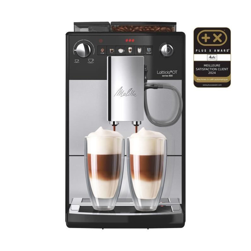 Automatic coffee machine - MELITTA - Latticia OT F300-101 - Silver
