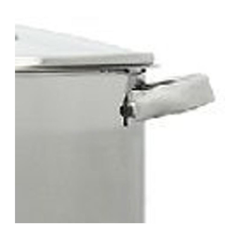 Pot with lid - MENASTYL - 4615455 - Stainless steel - 9 liters - All h