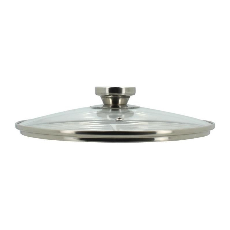 Pot with lid - MENASTYL - 4615455 - Stainless steel - 9 liters - All h