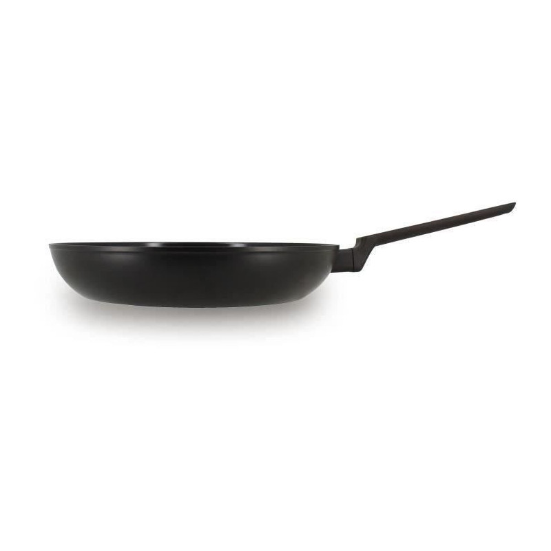 Frying pan - MENASTYL - 6020639 - Forged aluminum - 30 cm - Black - Su