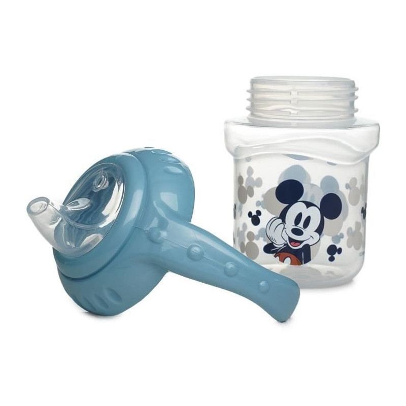 250 ML CUP WITH HANDLES SILICONE SPOUT MICKEY COLLECTOR