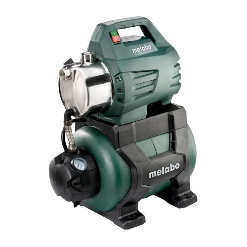 Pressure booster with tank - METABO - HWW 4500/25 Inox