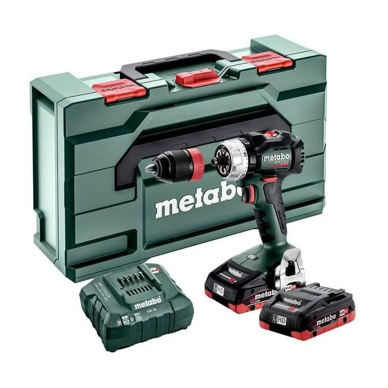 Cordless drill driver - METABO - BS 18 LT BL Q - 18 V - MetaBOX 145