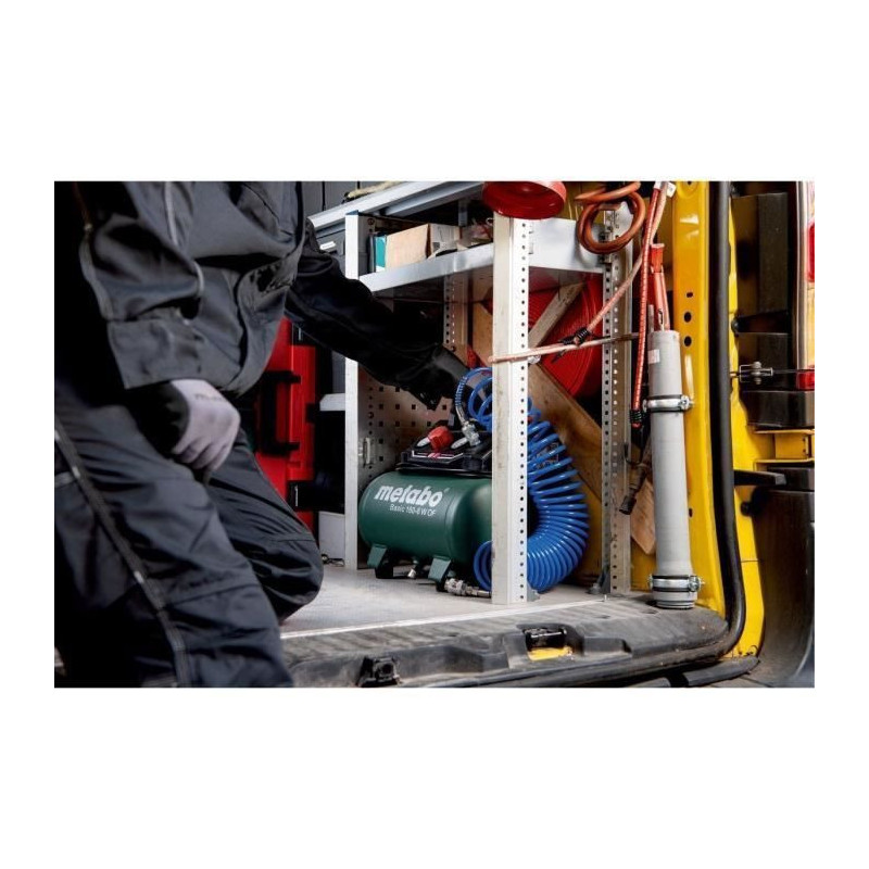 Compressor - METABO - Basic 160-6 W OF - 6 Liters - 900 W - 8 bar