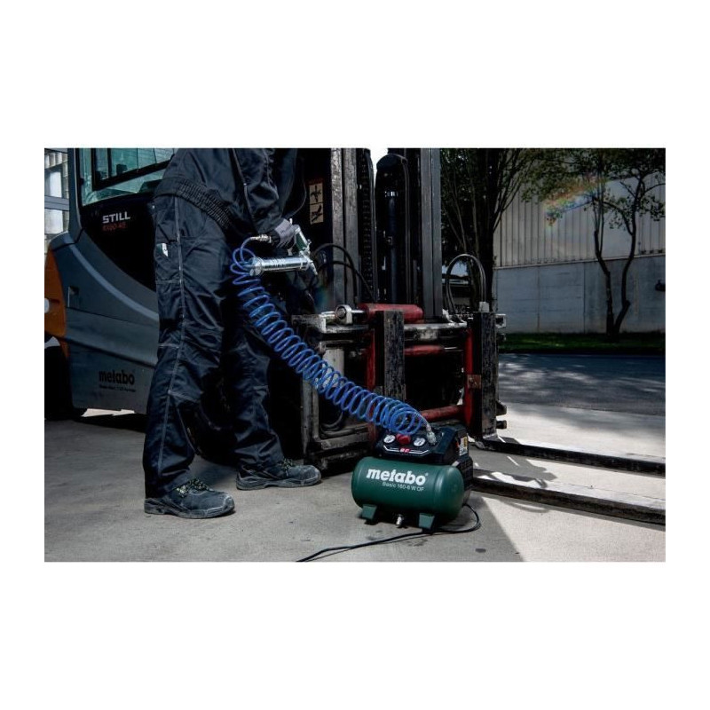 Compressor - METABO - Basic 160-6 W OF - 6 Liters - 900 W - 8 bar
