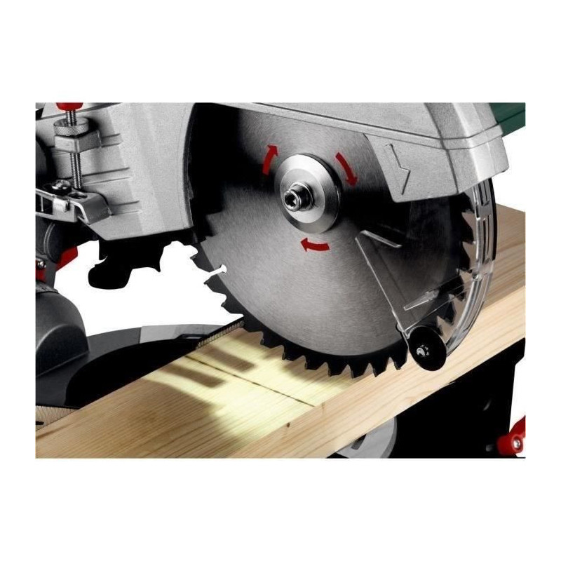 Radial miter saw - METABO - KGS 216 M - precision cut line LED - 61321