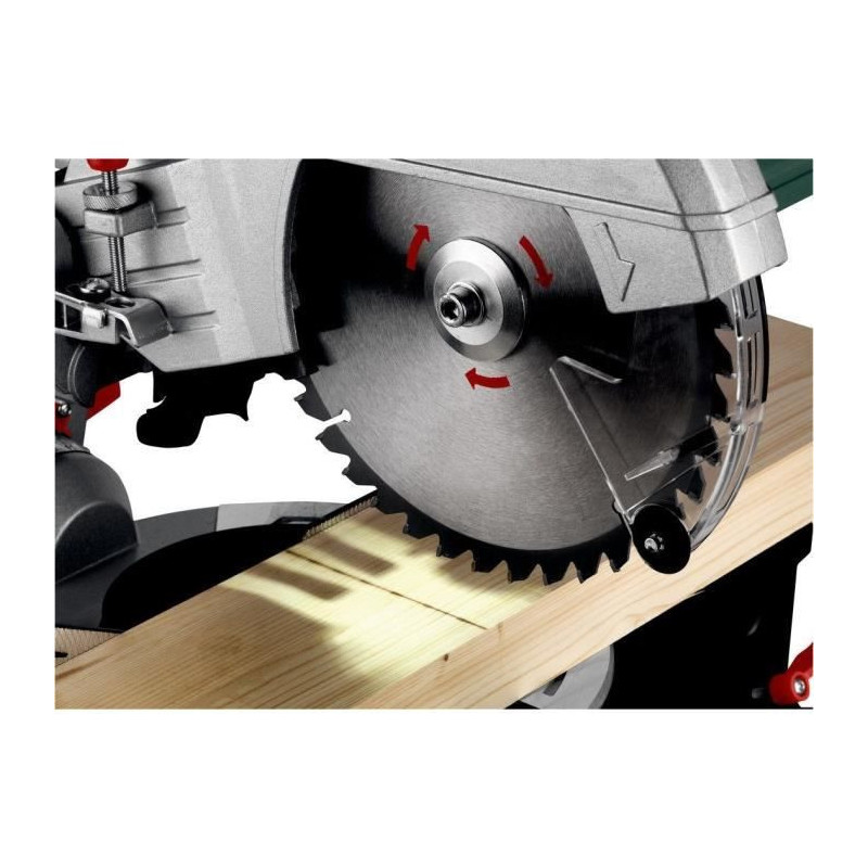 Radial miter saw - METABO - KGS 254 M - precision cut line LED - 61325