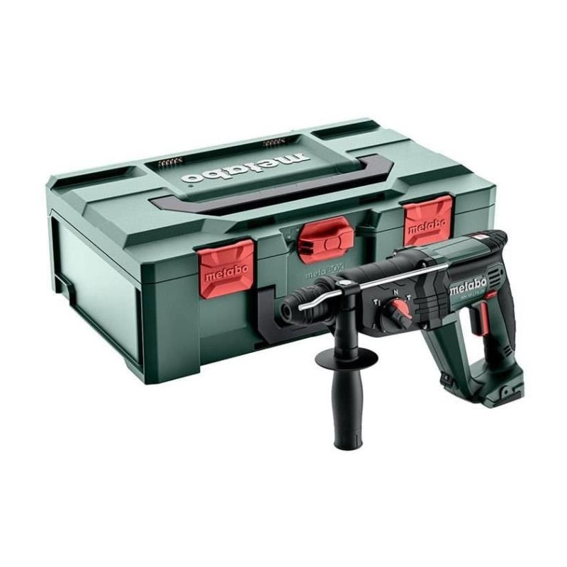 Cordless hammer drill - METABO - KH 18 LTX 24 - 18 V - MetaBOX 165 L