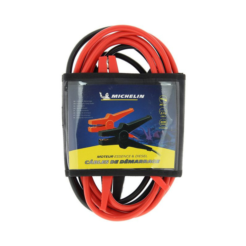 Starter cables - MICHELIN - 9513 - 25mm² section - 3m length