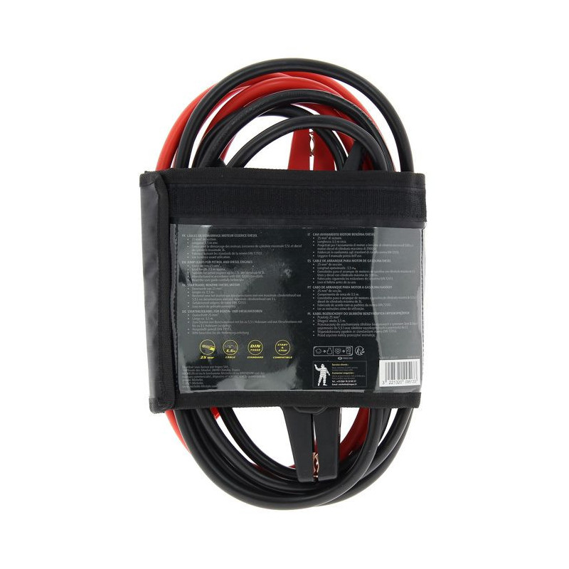 Starter cables - MICHELIN - 9513 - 25mm² section - 3m length