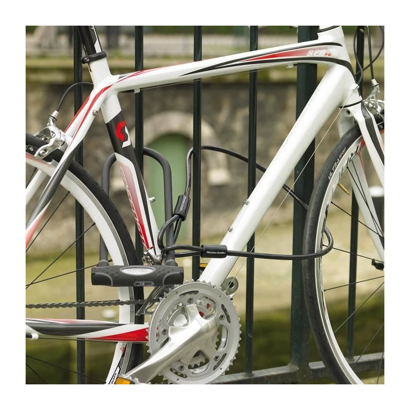 MASTER LOCK U-Lock with Cable - Keyed