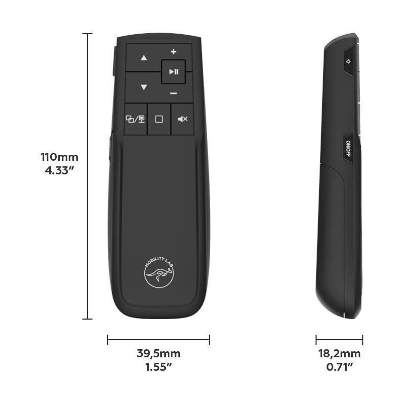 Mobility Lab wireless laser pointer 2.4GHz
