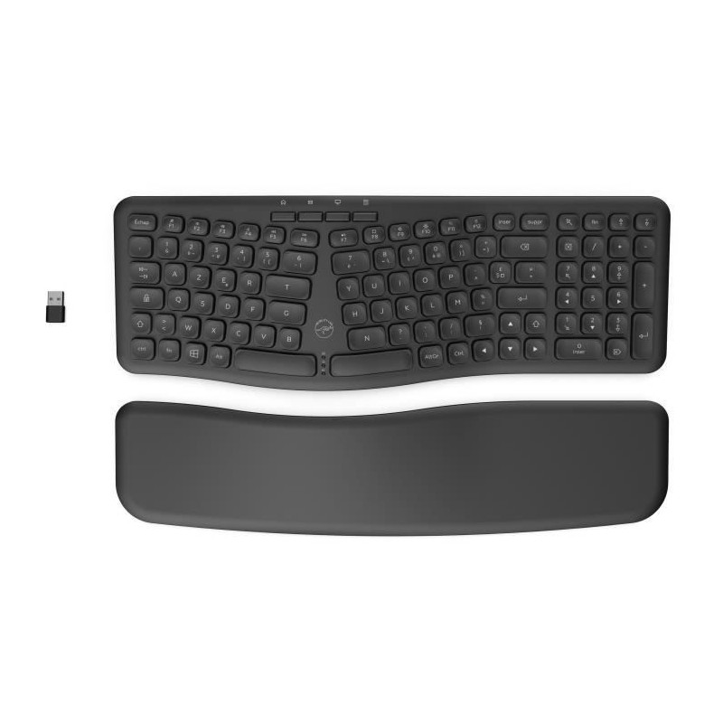 Ergonomic wireless keyboard - MOBILITY LAB - ML313153 - Concave keys -