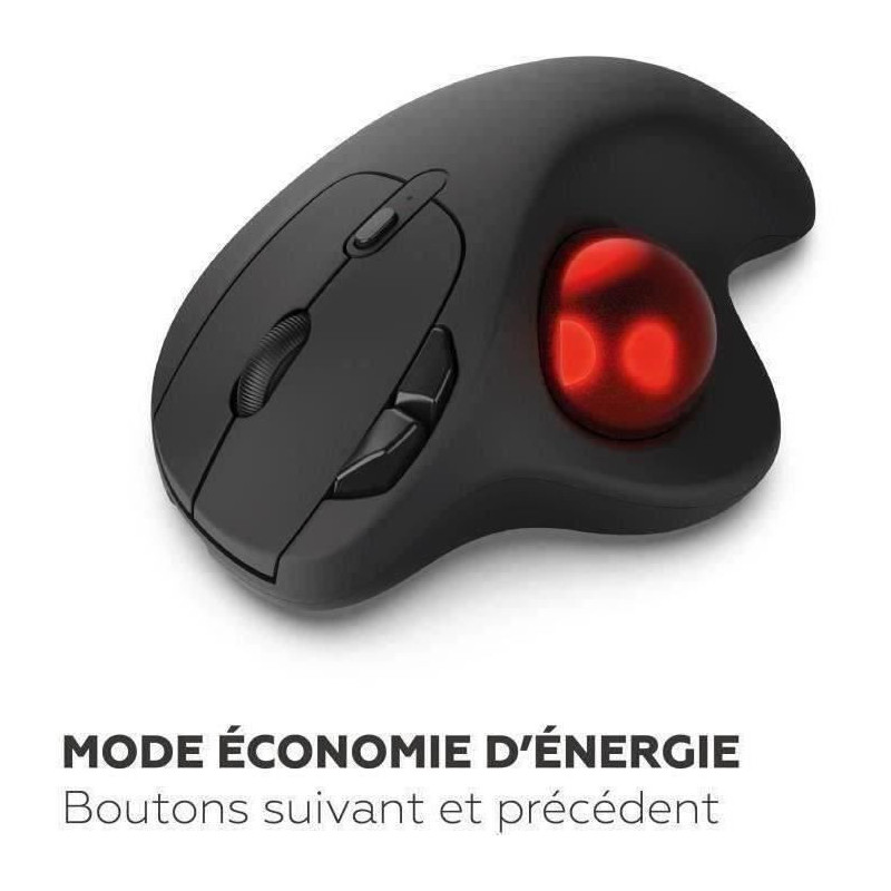 Wireless mouse - MOBILITY LAB - Trackball - Black