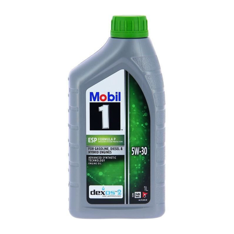 Engine oil can - MOBIL1 - 5W30 ESP Formula P - 1 L - 4 seasons