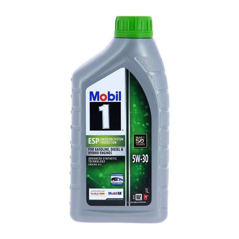Engine oil can - MOBIL1 - 5W30 ESP - 1 L - 4 seasons