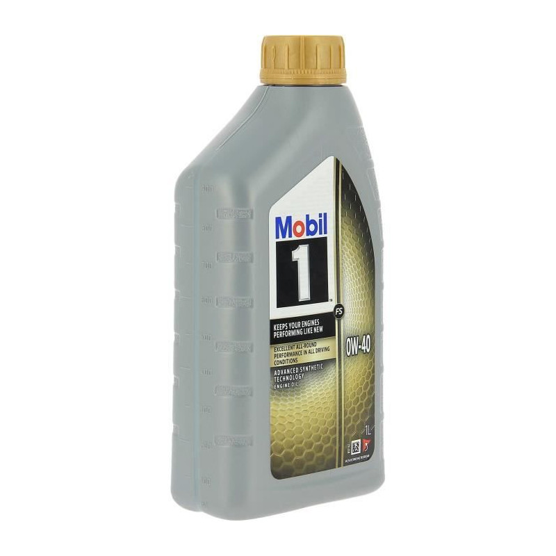 Engine oil can - MOBIL1 - 0W-40 FS - 1 L - 4 seasons