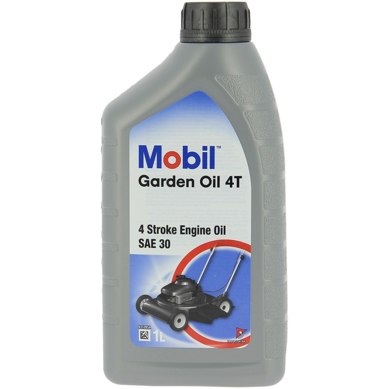Engine oil can - MOBIL - M-GARDEN 4T SAE30 - 1 L - 4 seasons
