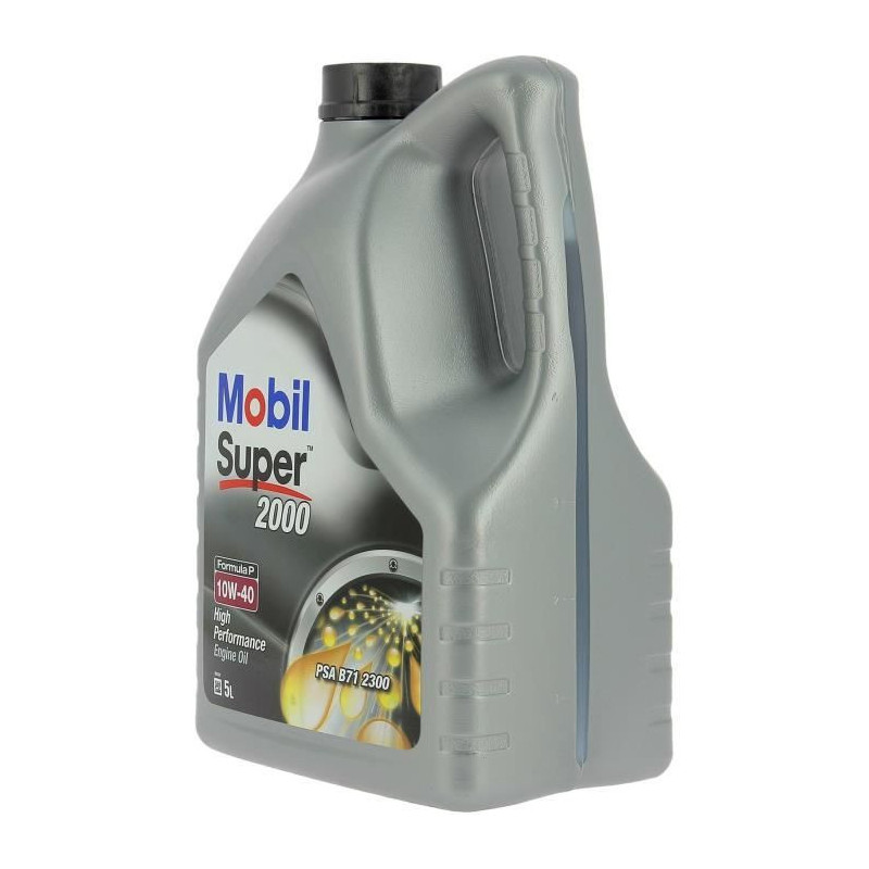 Engine oil can - MOBIL - S2000 10W40 Formula-P - 5 L - 4 seasons