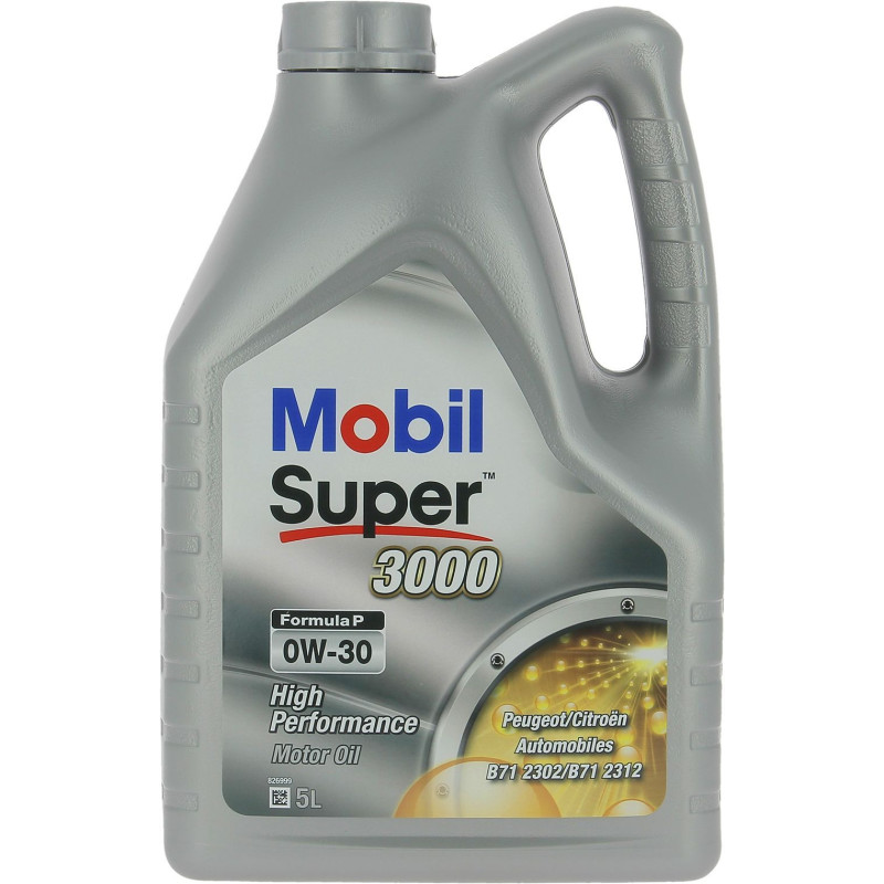 MOBIL Synthetic motor oil S3000 - 0W30 Formula-P - 5 L