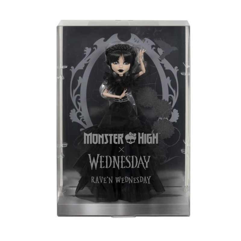 Monster High - Wednesday Addams Prom Dress - Doll - Monster High - HXJ