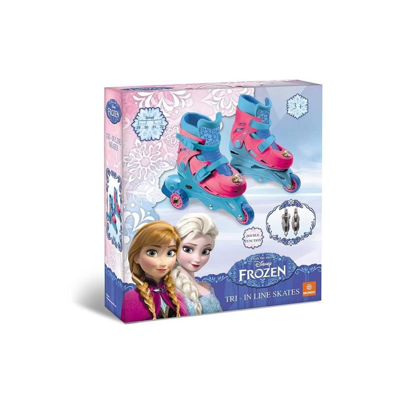 THE QUEEN OF SNOWS - Inline Skates - 3-Wheel Evolution 2 in 1 - Girl -