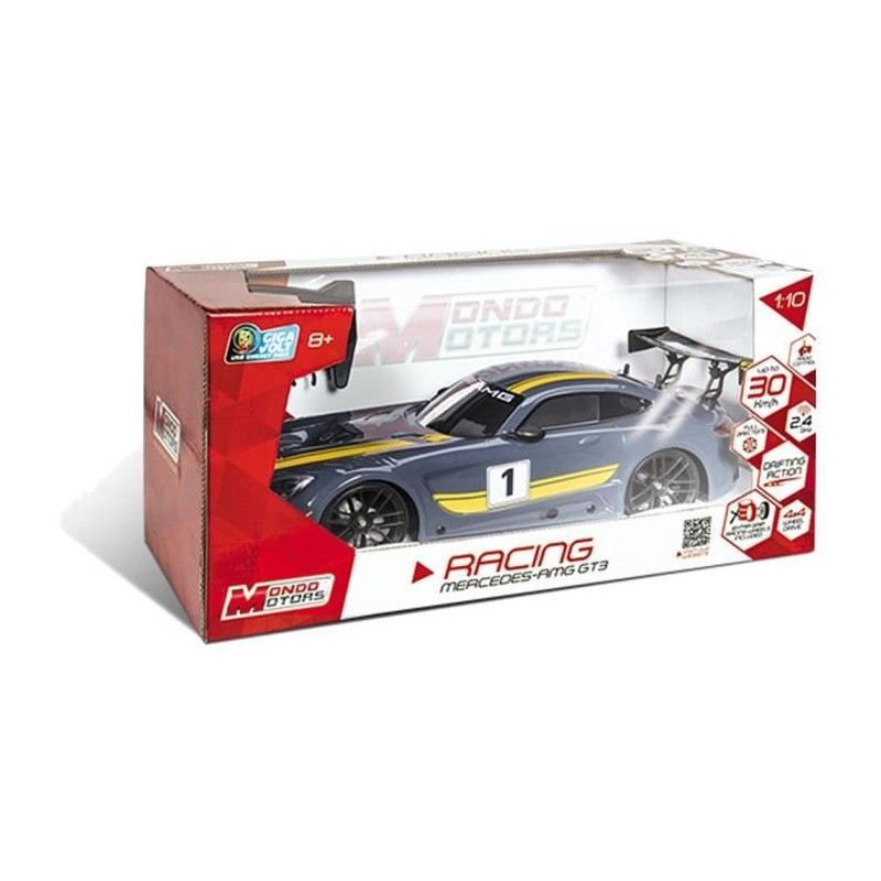 MONDO Mercedes AMG GT3 Radio Controlled Car - Scale 1:10 - From 8 year