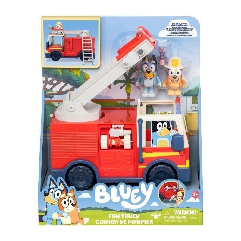 Miniature vehicles - MOOSE TOYS - Bluey's Fire Truck