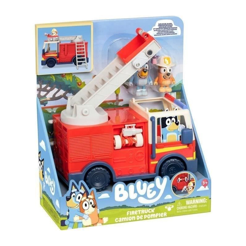 Miniature vehicles - MOOSE TOYS - Bluey's Fire Truck