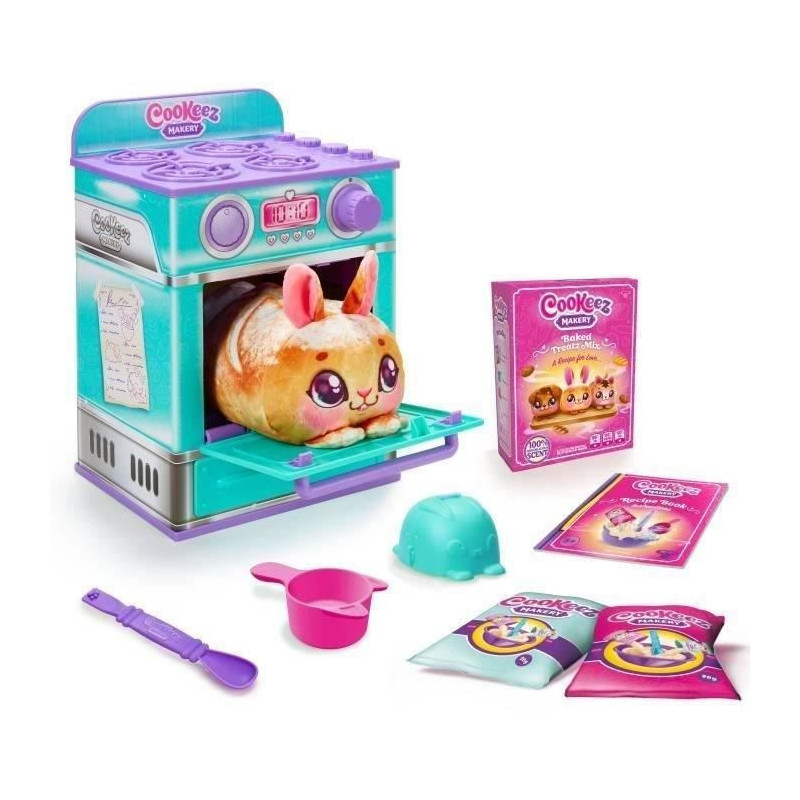 Blue Pastry Factory - MOOSE TOYS - COOKEEZ MAKERY - Interactive oven,