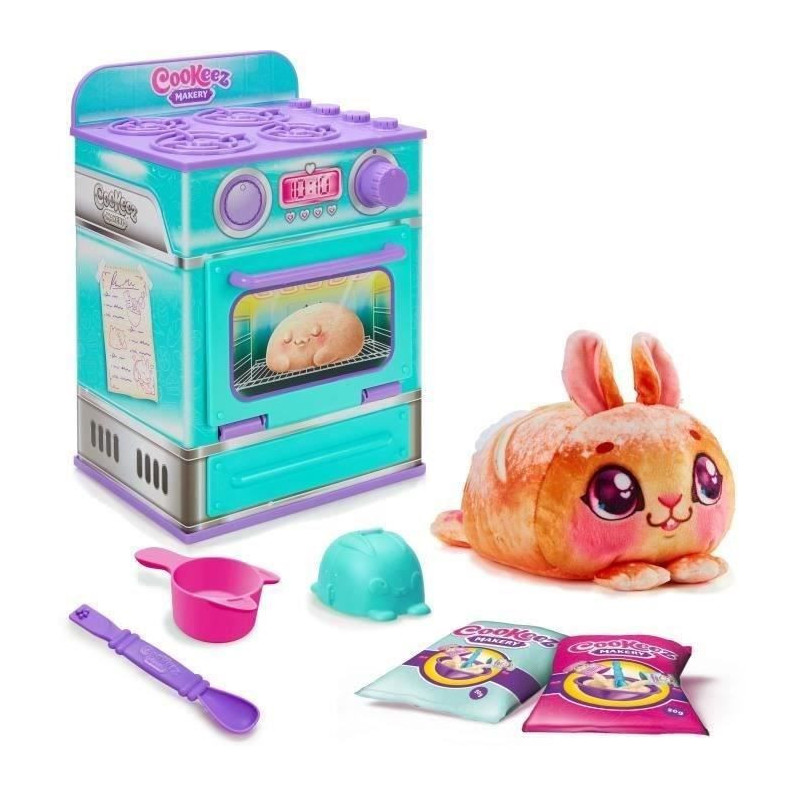 Blue Pastry Factory - MOOSE TOYS - COOKEEZ MAKERY - Interactive oven,