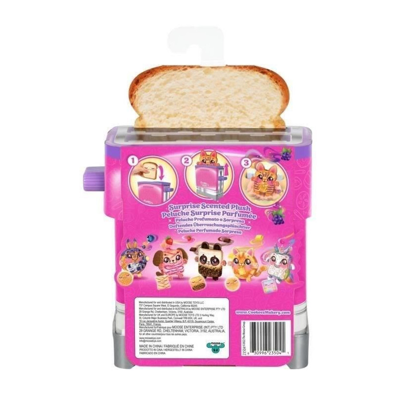 Toasty Treatz - MOOSE TOYS - COOKEEZ MAKERY - Scented plush toy in the