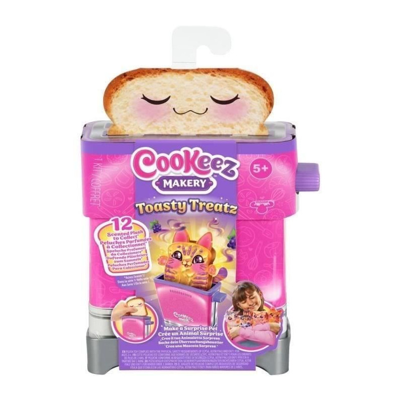 Toasty Treatz - MOOSE TOYS - COOKEEZ MAKERY - Scented plush toy in the