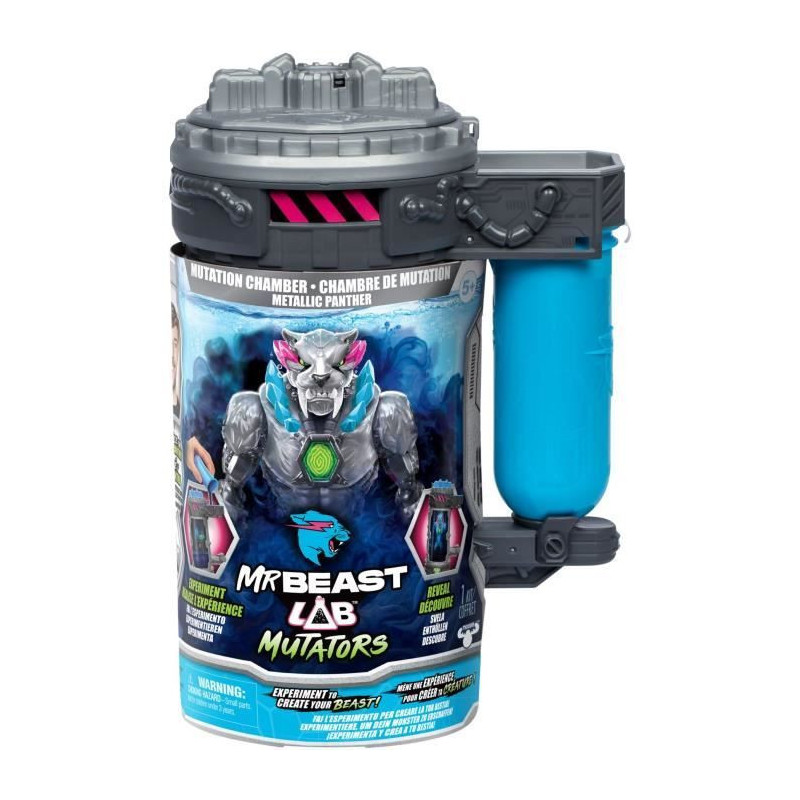 Mutators Panthere Translucent Mutation Chamber Figure - MR Beast LAB -