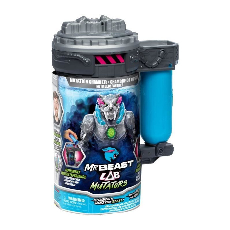Mutators Panthere Translucent Mutation Chamber Figure - MR Beast LAB -