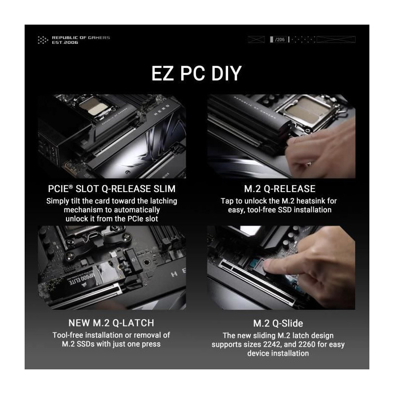Motherboard - ASUS - CROSSHAIR X870E HERO