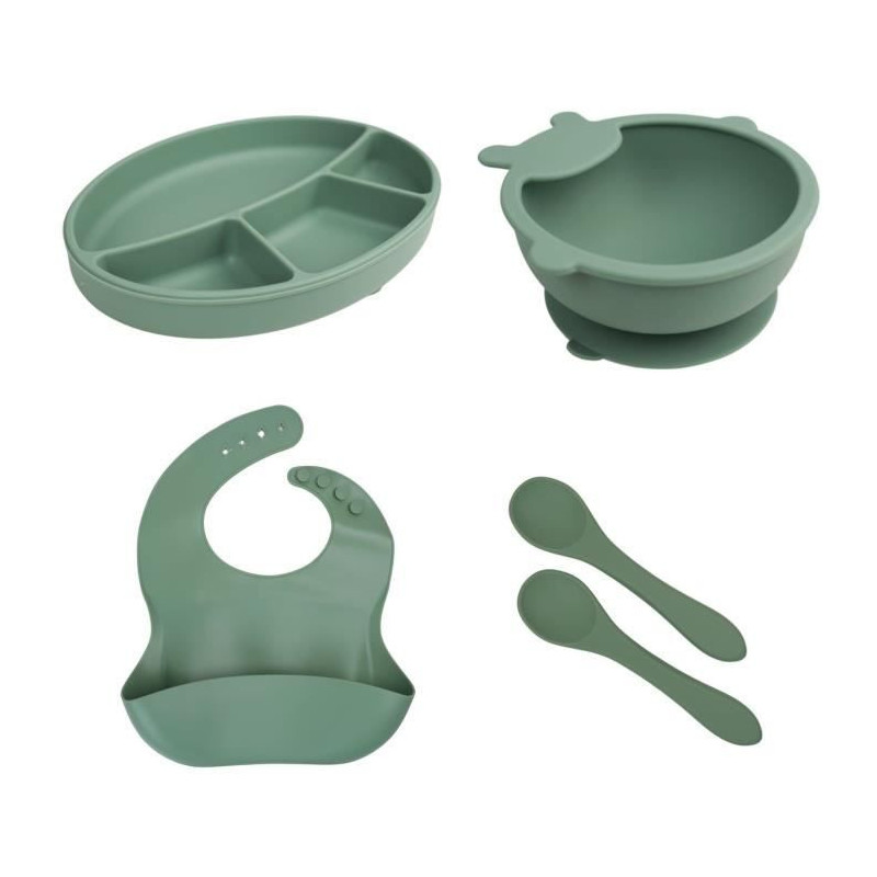 SILICONE MEAL PACK - CACTUS GREEN