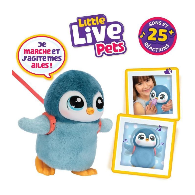 My Little Penguin - MOOSE TOYS - LITTLE LIVE PETS - Interactive electr