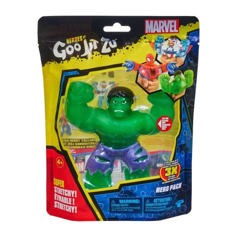 Figure 11 cm - MOOSE TOYS - Hulk S3 - Goo Jit Zu Marvel