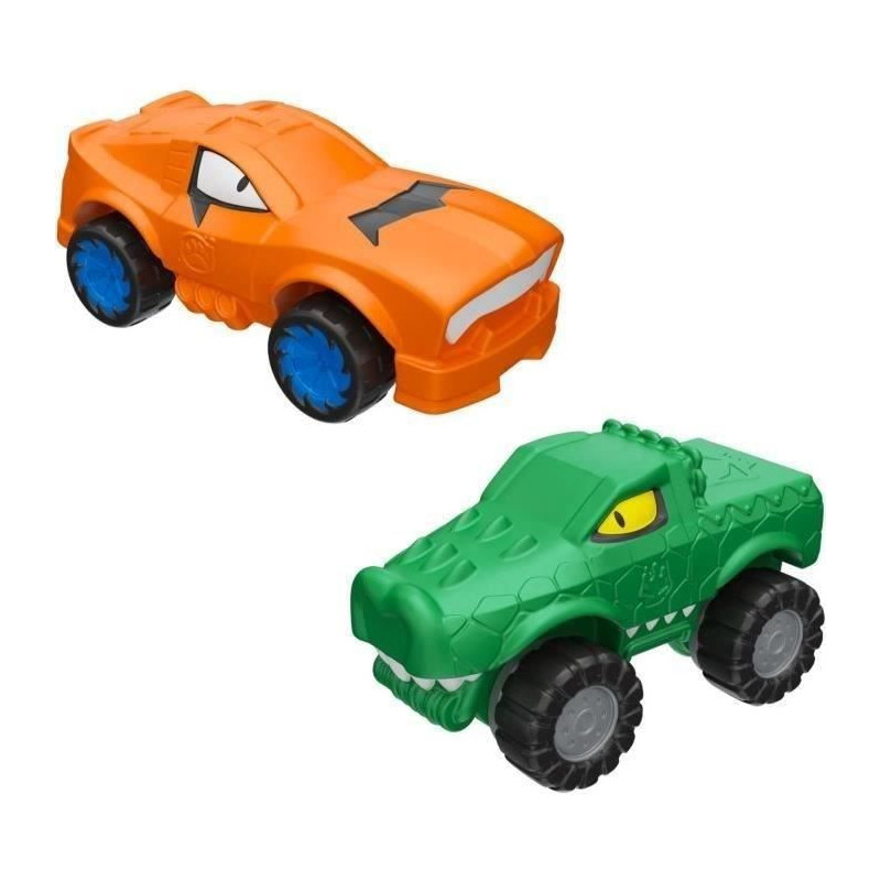 Miniature vehicles - MOOSE TOYS - GOO MOBILES - TURBO TYGER VS RUMBLER