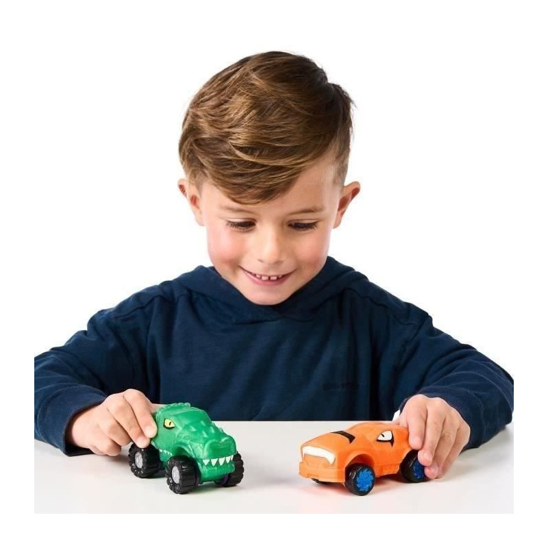 Miniature vehicles - MOOSE TOYS - GOO MOBILES - TURBO TYGER VS RUMBLER