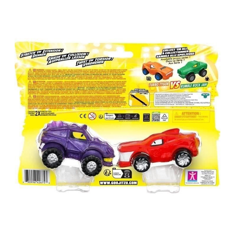 Miniature vehicles - MOOSE TOYS - GOO MOBILES - BLAZAGON VS TREADS SHR